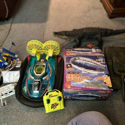 Remote Control Alligator, Hovercraft and More