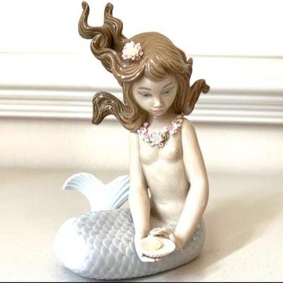 Lladro Mirage Mermaid Figurine 