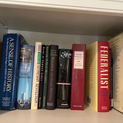 Thomas Paine, Henry David Thoreau, Emerson & Other Historical Books