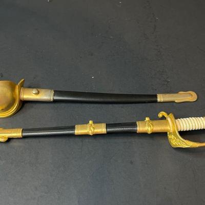 U.S.N Sword and Toledo Spain Sword Letter Opener