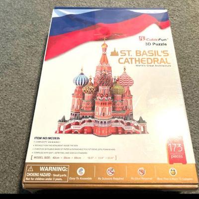 Cubic Fun St. Basil's Cathedral 3D Puzzle - UNOPENED