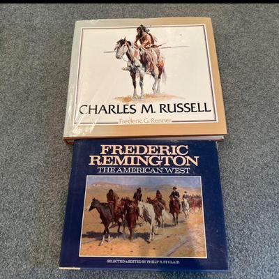 Books: Charles M. Russell, Frederic Remington The American West