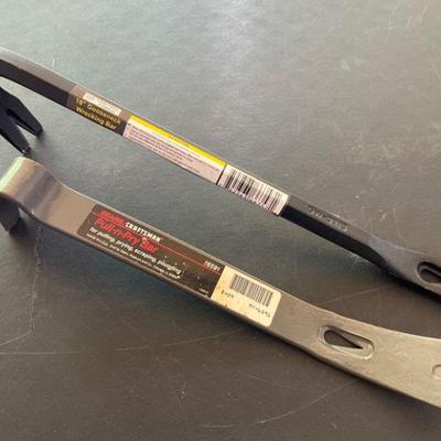 Pry Bar and 18" Wrecking Bar