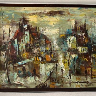 W. Lucas Oil on Canvas