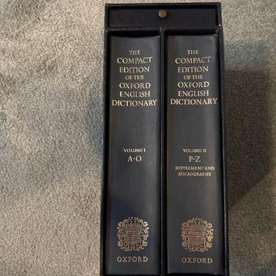 The Compact Edition of The Oxford English Dictionary