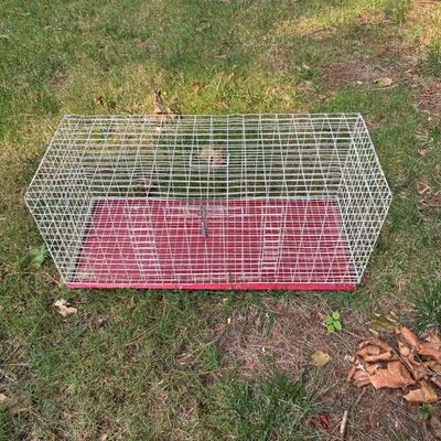 Animal Cage 36" x 16" x 17"