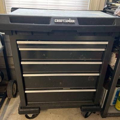 Craftsman 5 Drawer Toolbox on Wheels (NO CONTENTS INCLUDED)