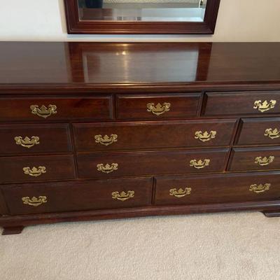 Dresser with Matching Mirror