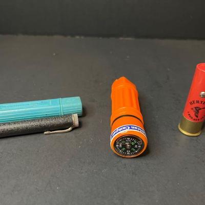 Pocket Microscope, Compass and Laser Light