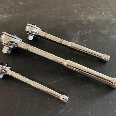 Craftsman Ratchets - (1) 1/2" & (2) 3/8"