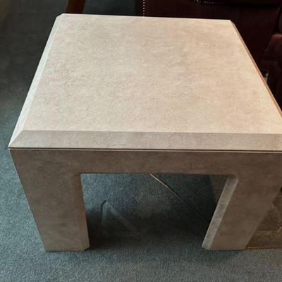 Stone like Side Table