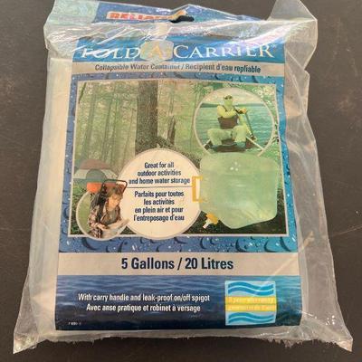 Collapsible 5 Gallon Water Container w/ Carrying Handle