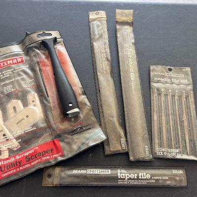 Craftsman Files and Scrapers
