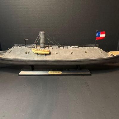 CSS Virginia 1862 Model Ship