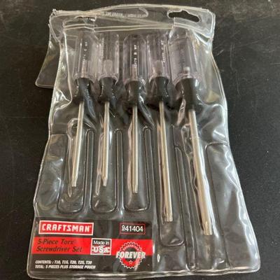 Craftsman 5pc Torx Screwdriver Set