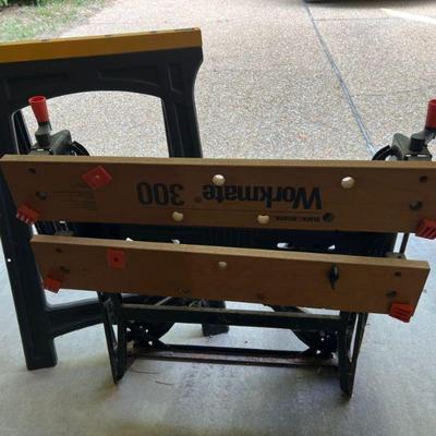 4 Saw Horses and Workmate 300