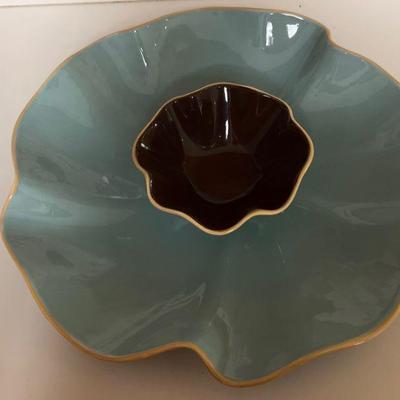 Southern Living "At Home" 2 Piece Chip and Dip Set