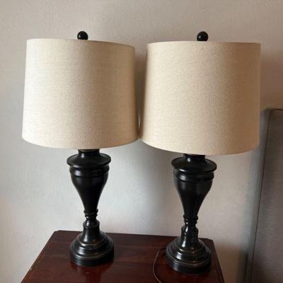 21" Tall Ashley Furniture "Darlita" Metal Table Lamp
