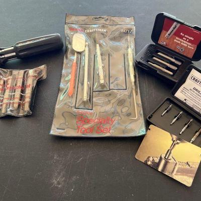 Screwdriver, Craftsman Screw Extractor Set and Drill Out Set