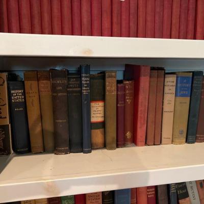 Collections of Older Books - Mostly Historical Books