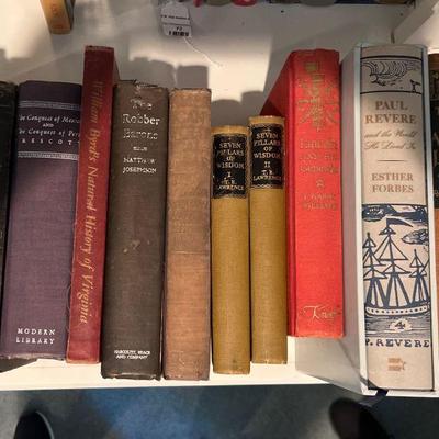 Paul Reverse, Seven Pillars of Wisdom, The Robber Barrone & More