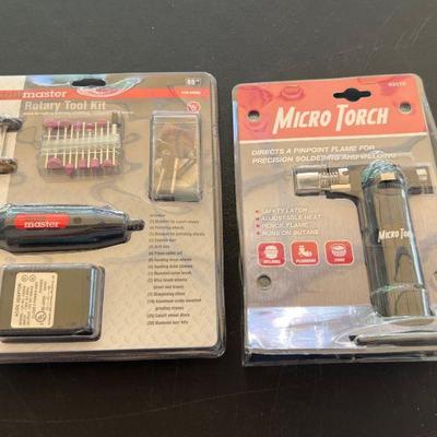 Micro Torch and Rotary Tool