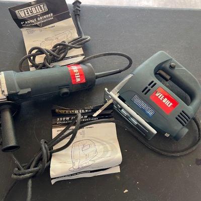 Wel-Bilt Angle Grinder & Jigsaw
