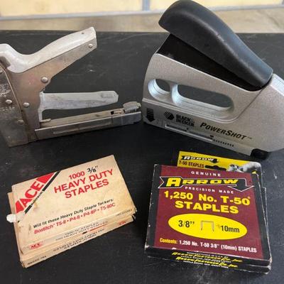 Staplers and Staples