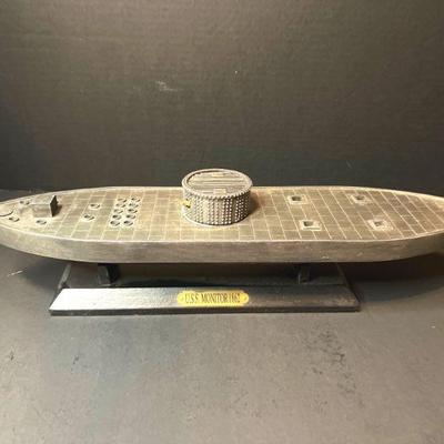 U.S.S. Monitor 1862 Model Ship