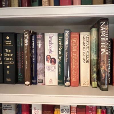 Assorted Books - Winston Churchill, Robert K Massie and More