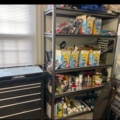 72" Tall 5 Tier Utility Shelf - NO CONTENTS INCLUDED 