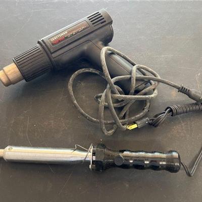 Large Soldering Iron & Craftsman Heat Gun