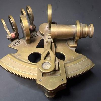 Brass Sextant