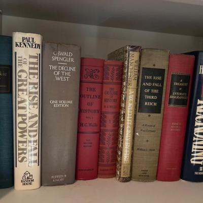 Oswald Spengler The Decline of the West, H.G. Wells The Outline of History