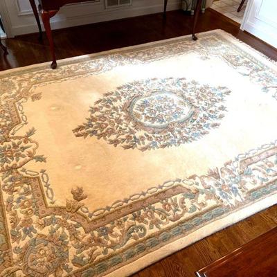 Made in India Wool Area Rug 8' x 11'