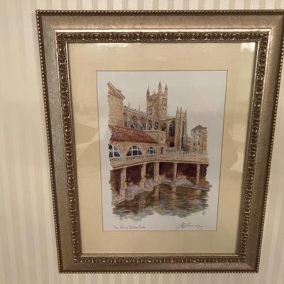 Kenway "The Roman Baths, Bath" Framed