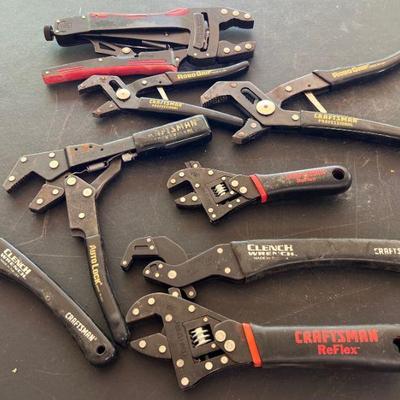 Craftsman Adjustable Wrench, Channel Locks, Vise Grips and More