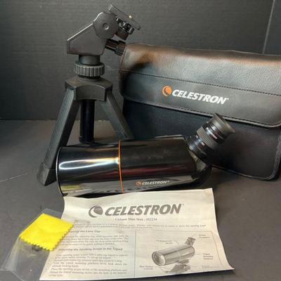 Celestron C65 Mini Mak Spotting Scope w/ adj. Height Tripod and Carrying Case