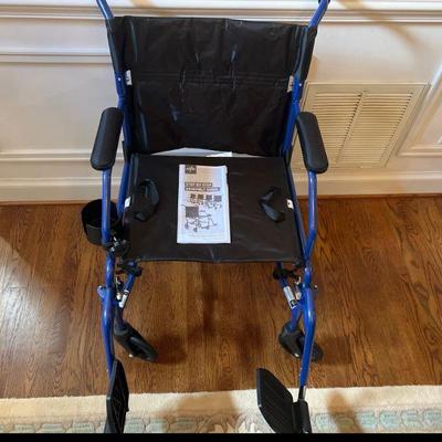 Midline Ultra Light Transport Chair w/ Instructions