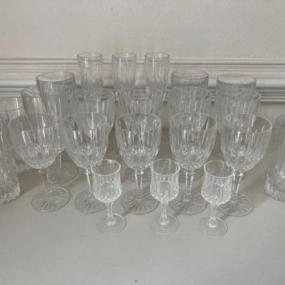 Assorted Crystal Glassware