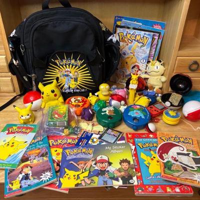 Pokemon - Marbles, Cases, Keychains, Figurines, Book Bag and More