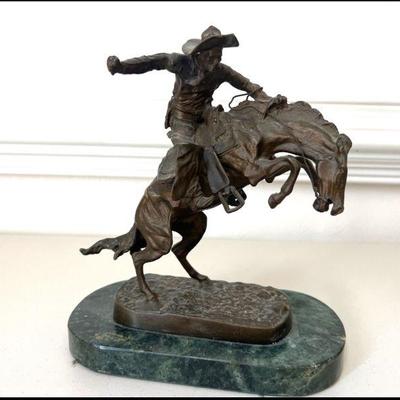 The Bronco Buster Figurine 