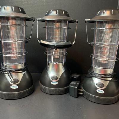 (3) NuPower Camping Table Lights