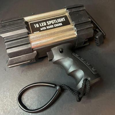 16 LED Spotlight w/ Handcrank