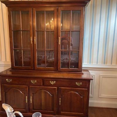 Lighted China Cabinet