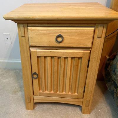 American Standard Mission Style Pine Nightstand