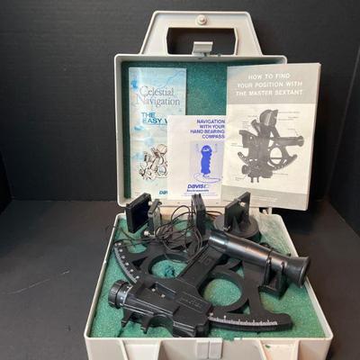 Davis Instruments Mark 15 Sextant w/ Carrying Case