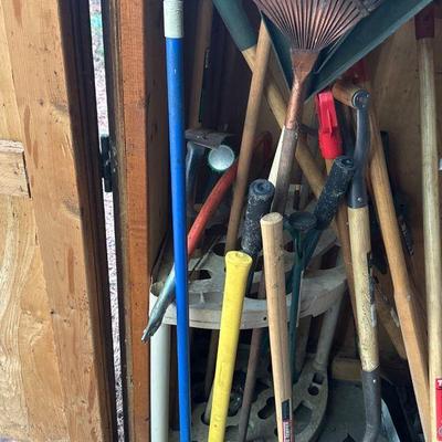 Post Hole Diggers, Shovels, Tool Organizer Caddy and More