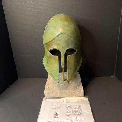 Solid Bronze Corinthian Helmet Replica 
