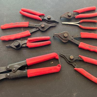 Snap Ring Pliers and Bolt Cutter
